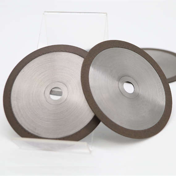 Resin cutting discs for carbide machining