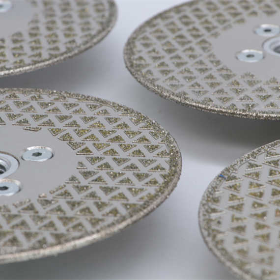Electroplated Diamond Saw Blades for Marble Tile Cutting