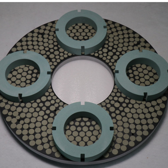 Diamond double-end grinding disc-processing PCD/PCBN tools