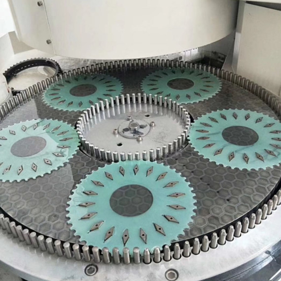 Diamond double-end grinding disc-processing PCD/PCBN tools