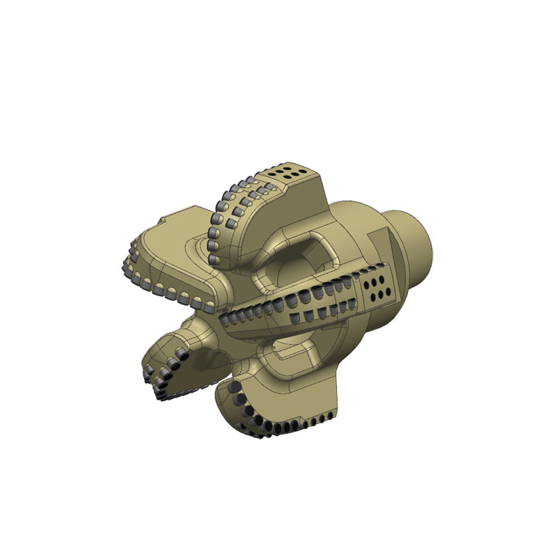 Reverse circulation PDC Drill Bit