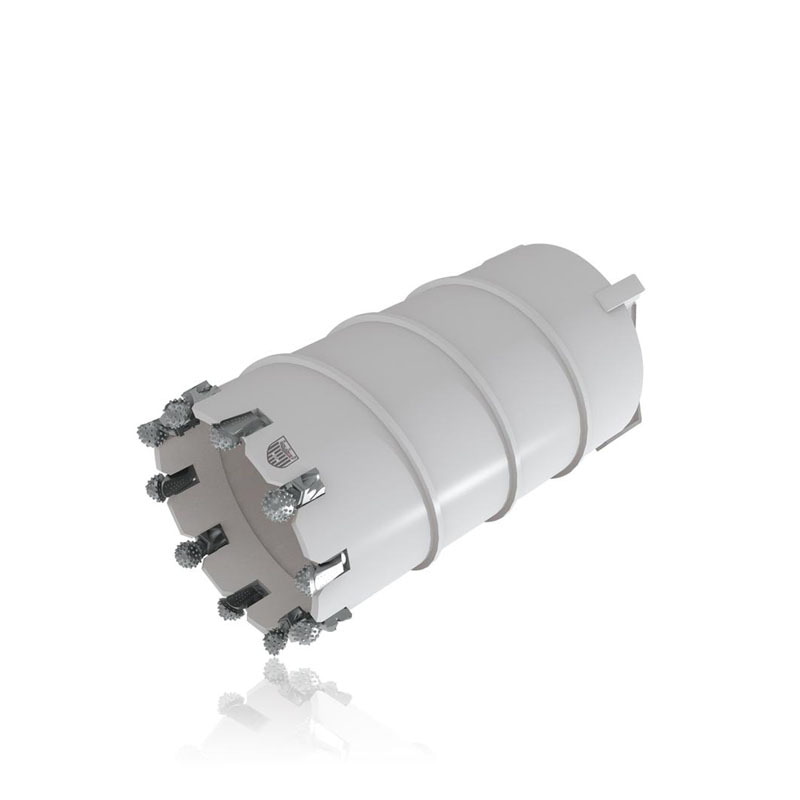 Core Barrel with Bullet Teeth