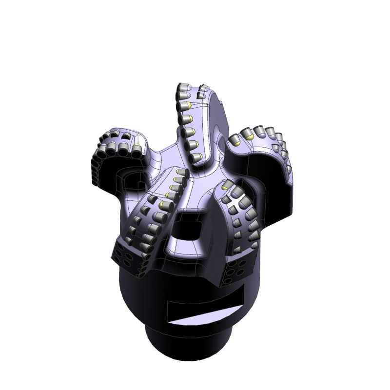 Reverse circulation PDC Drill Bit