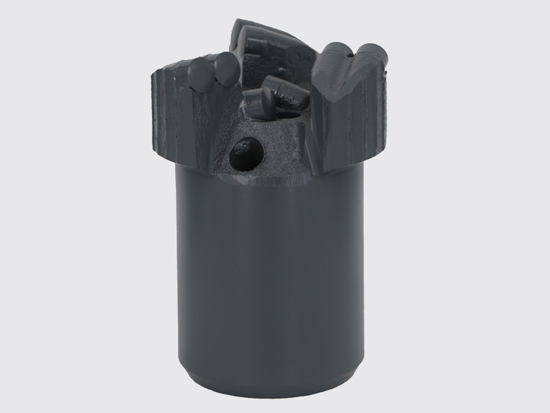 75 PDC Sintered Concave Three-wing Non-coring Drill Bit