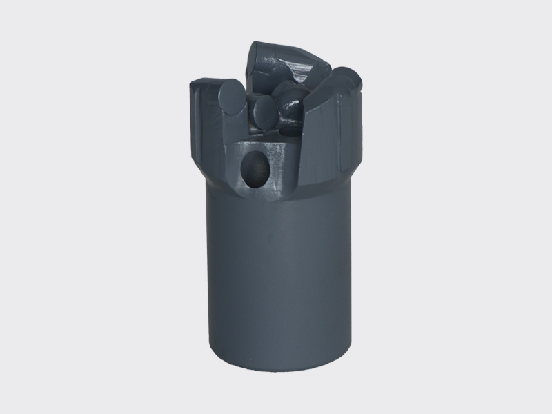 65 PDC Concave Three-wing Non-coring Drill Bit