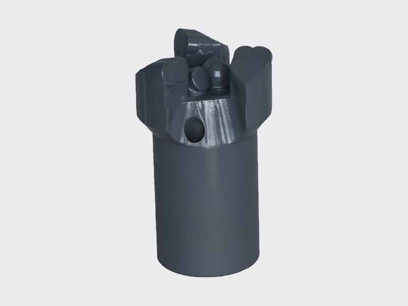 75 PDC Concave Three-wing Non-coring Drill Bit