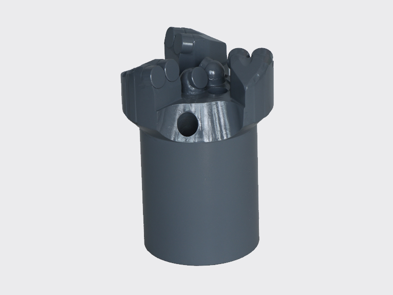 94 PDC Concave Three-wing Non-coring Drill Bit