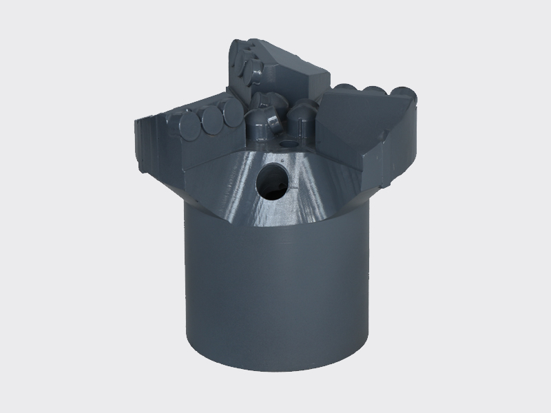 133 PDC Concave Three-wing Non-coring Drill Bit