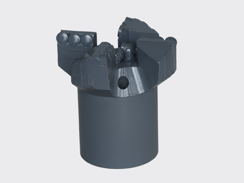 133 PDC Concave Four-wing Non-coring Drill Bit