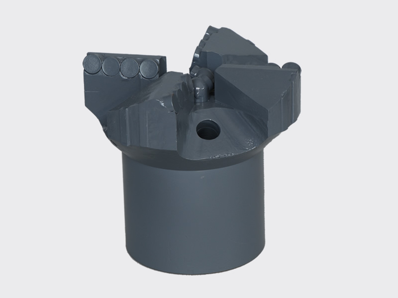 153 PDC Concave Four-wing Non-coring Drill Bit