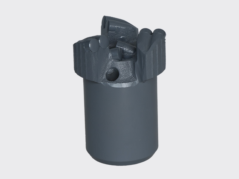 65 PDC Sintered Concave Three-wing Non-coring Drill Bit