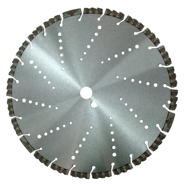 Laser-Welded Diamond Saw Blade - Serrated Wave Tooth with Eagle-Beak Design