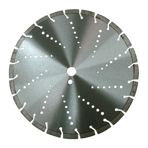 Laser welded special tooth diamond saw blade-star and crescent tooth