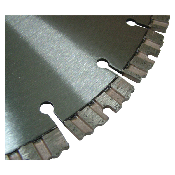 Laser-Welded Diamond Saw Blade - U-Serrated Wave Tooth Design