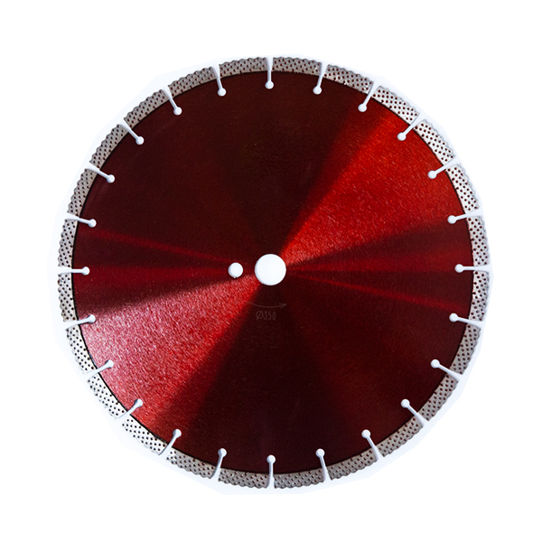 Laser-Welded Diamond Saw Blade - Dot-Serrated Wave Tooth Design