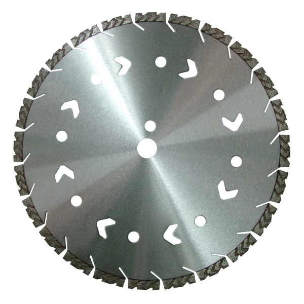 Laser-Welded Special Tooth Diamond Saw Blade - Triple Arrow Tooth Design