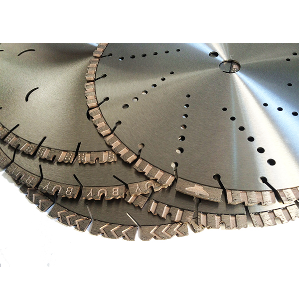 Laser-Welded Special Tooth Diamond Saw Blade - Triple Arrow Tooth Design
