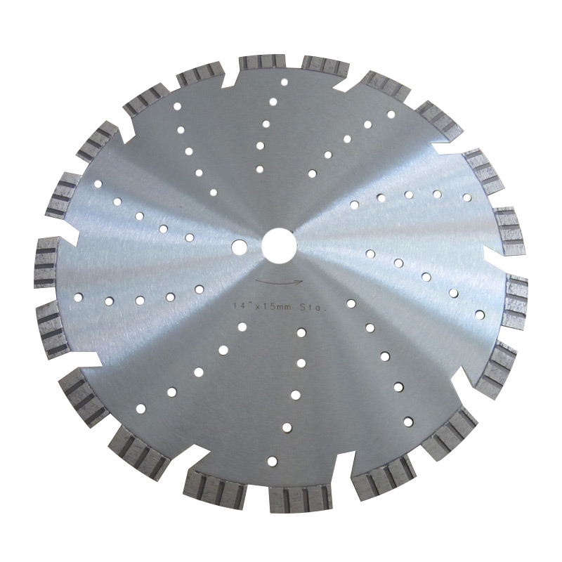 230-450mm Laser-Welded Diamond Blade for Brick Cutting
