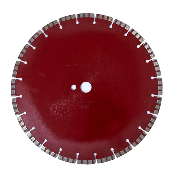 300-500mm Laser-Welded Universal Diamond Saw Blade with Serrated Wave Teeth