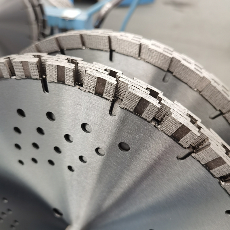 Laser-welded Diamond Uniformly/Orderly Arranged Saw Blade - Short Wave Tooth