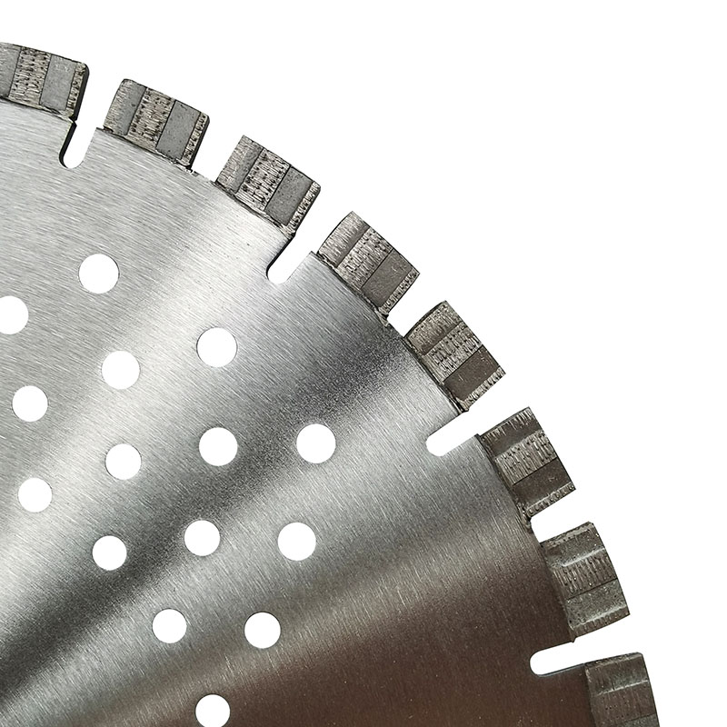 Laser-welded Diamond Uniformly/Orderly Arranged Saw Blade - Short Wave Tooth