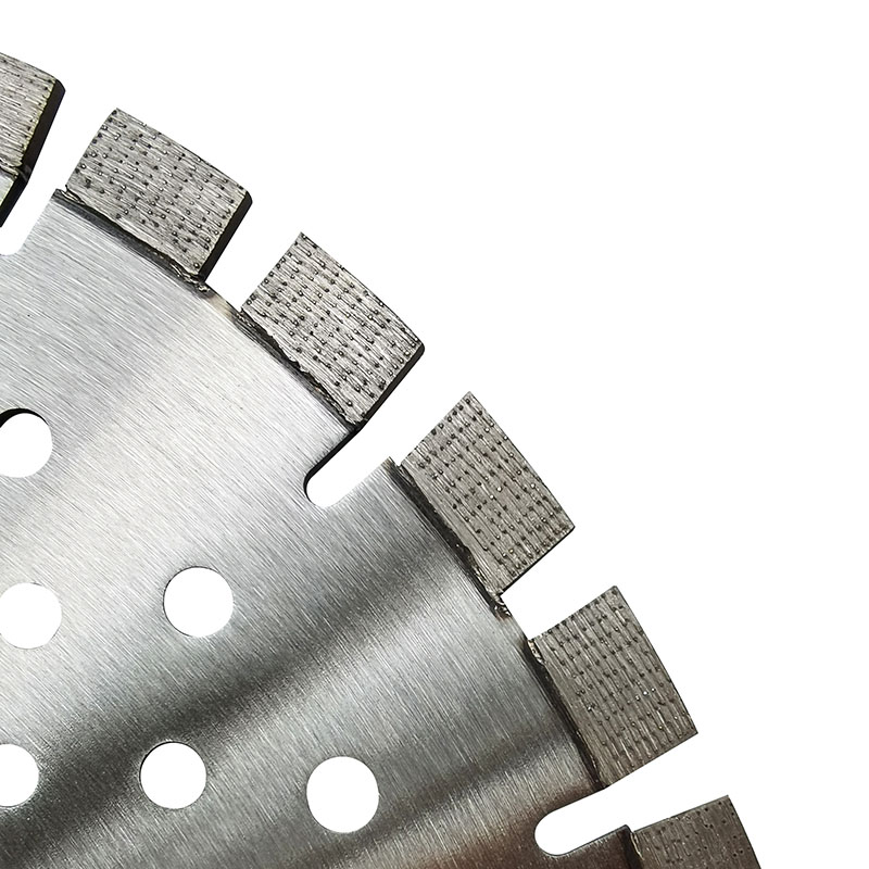 Laser-Welded Diamond Saw Blade with Uniform/Orderly Diamond Distribution - Short Flat Tooth