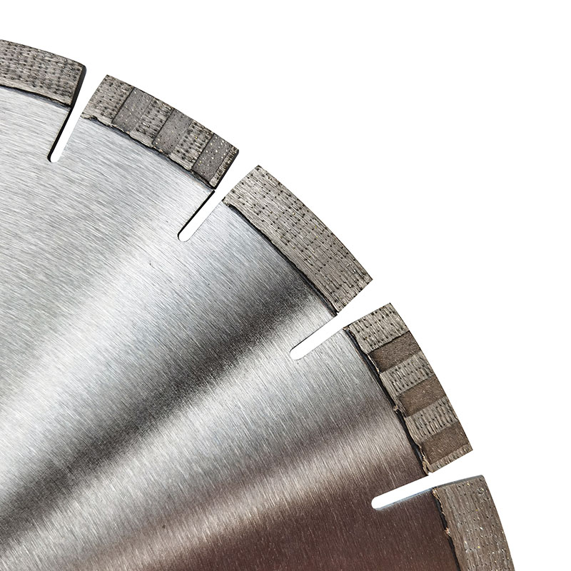 Laser-Welded Diamond Saw Blade with Evenly Distributed/Orderly Arranged Segments – Yin-Yang Teeth