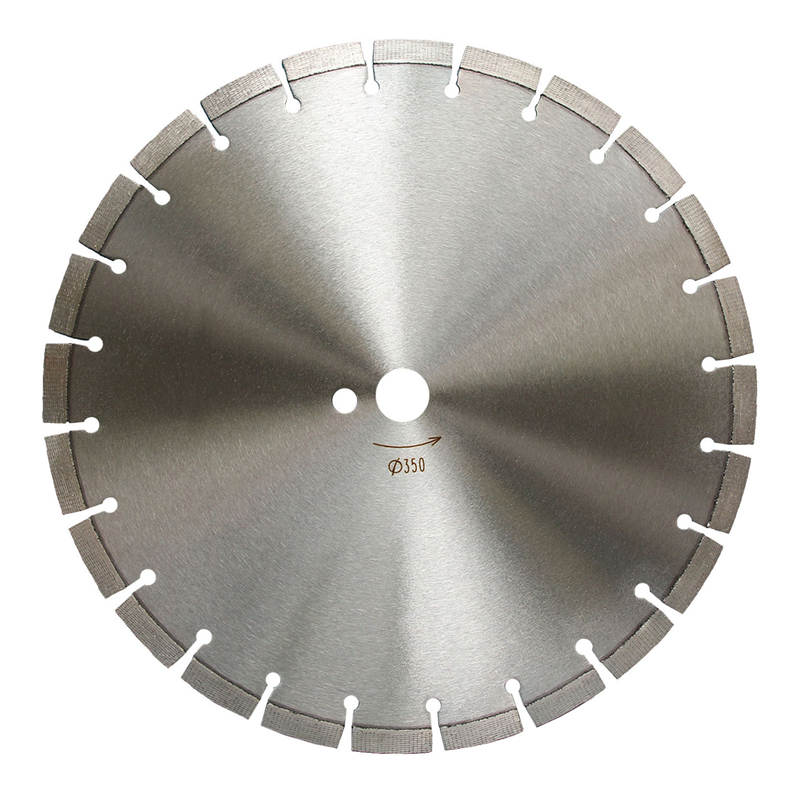 Laser-Welded Diamond Saw Blade with Evenly Distributed/Orderly Arranged Segments – Flat Tooth
