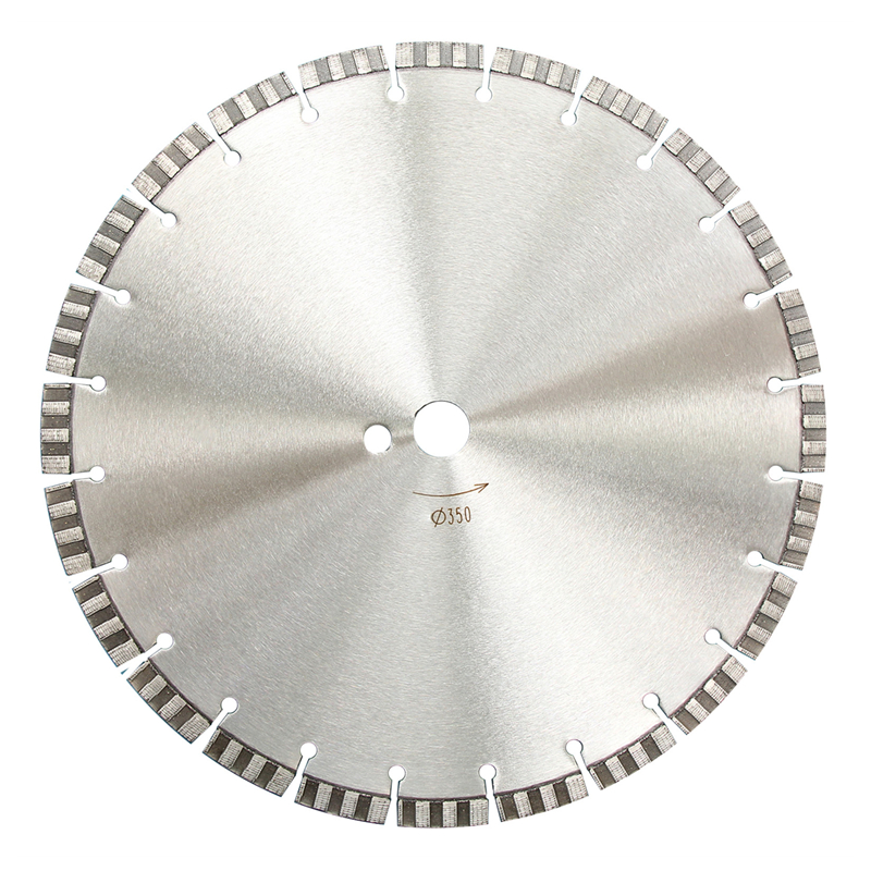 Laser-Welded Diamond Saw Blade with Evenly Distributed/Orderly Arranged Segments – Wavy Tooth