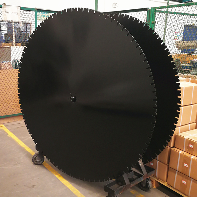 2000mm Diamond Saw Blade for Wall Cutting – New Single-U Tooth