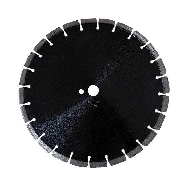 350mm Laser-Welded Diamond Pointed-Tip Grooving Blade