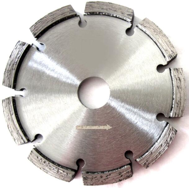 100-250mm Laser Welding Diamond Slotted Blades