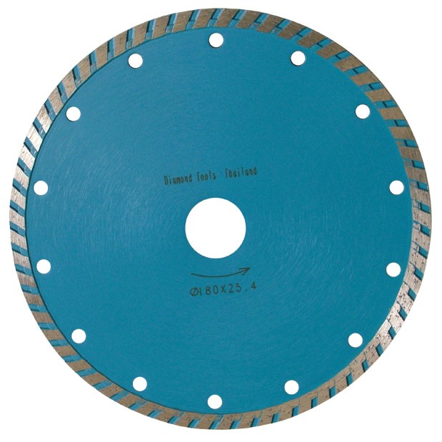 Hot-Pressed Sintered Continuous Corrugated Saw Blade