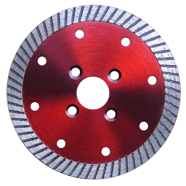 Hot-Pressed Sintered Continuous Corrugated Saw Blade