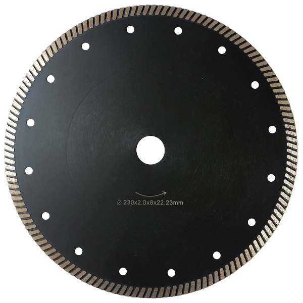 Hot-Pressed Sintered Continuous Corrugated Saw Blade