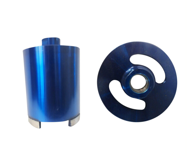 Laser Welded Diamond Thin Wall Drill-Dry Drilling