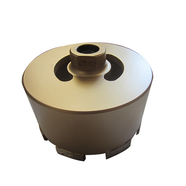 Laser Welded Diamond Thin Wall Drill-Dry Drilling