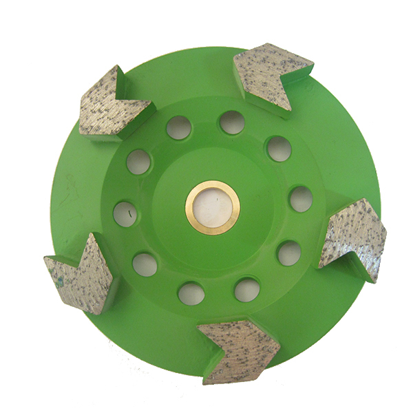 100-180mm Diamond Arrowhead Grinding Wheel