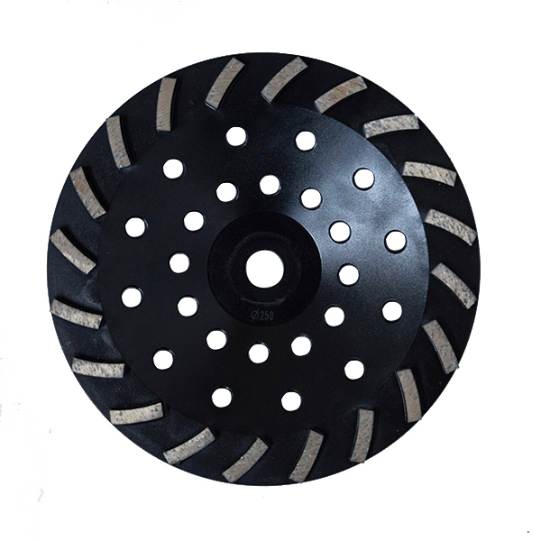 250mm Diamond Chrysanthemum Grinding Wheel