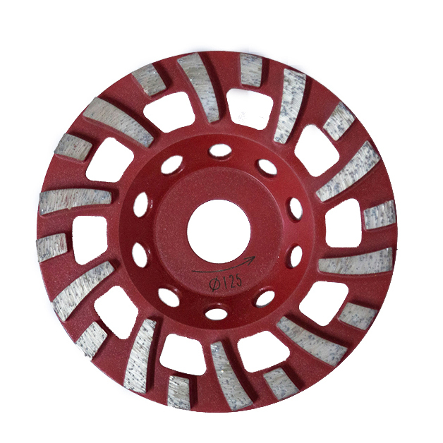 100-180mm Diamond Alternating-Height Tooth Grinding Wheel