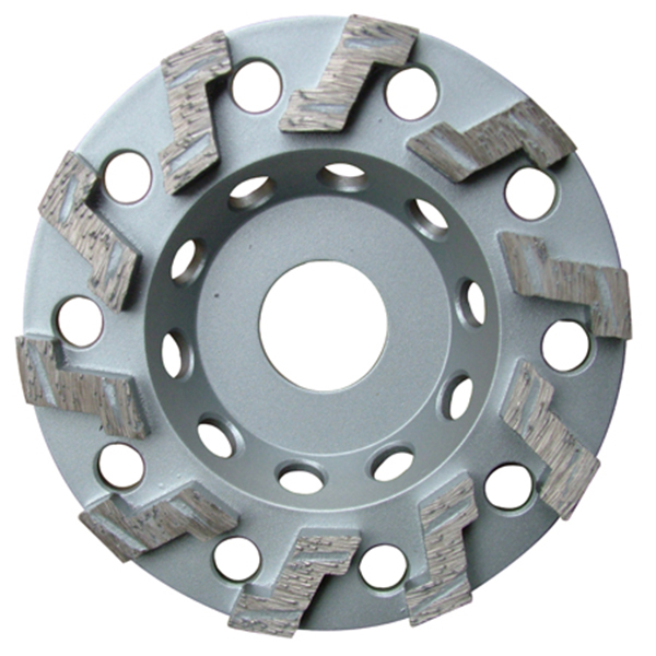 100-180mm Diamond Z-Shaped Grinding Wheel