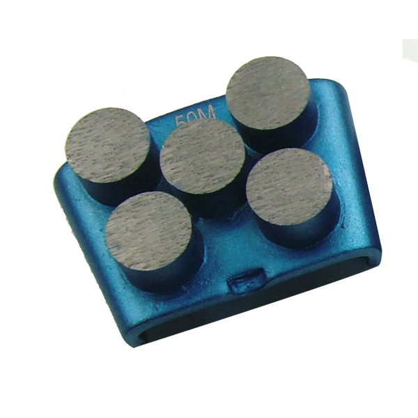 Pentagonal Diamond Grinding Segment – Round Tooth