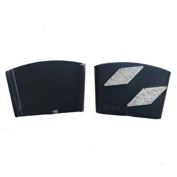 Diamond Double-Tooth Grinding Segment – Rhombic Tooth