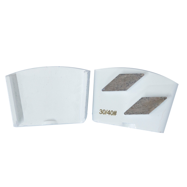 Diamond Double-Tooth Grinding Segment – Rhombic Tooth