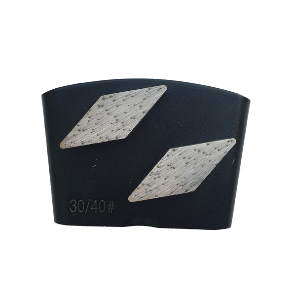 Diamond Double-Tooth Grinding Segment – Rhombic Tooth