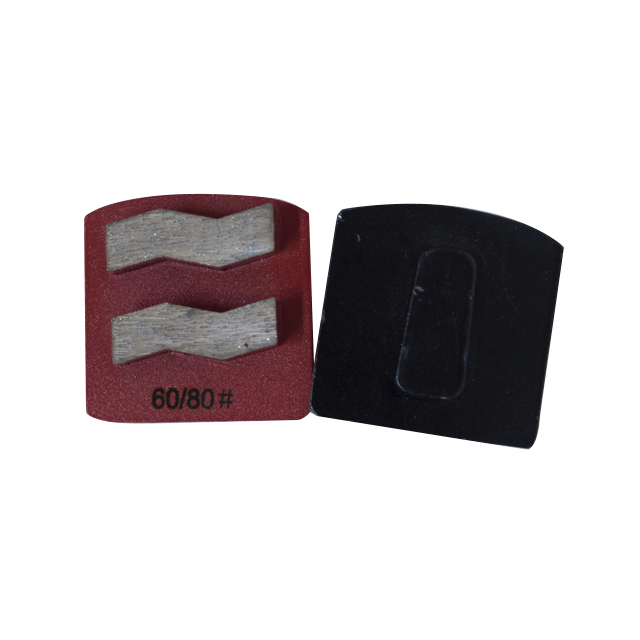 Diamond Double-Tooth Grinding Segment – Wavy Tooth