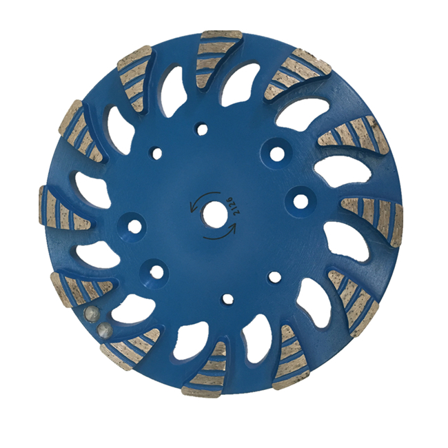 250mm Diamond Grinding Disc-Triangular Teeth