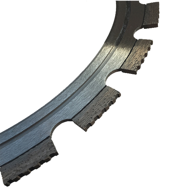 350mm Laser-Welded Diamond Annular Saw – Segmented Tooth