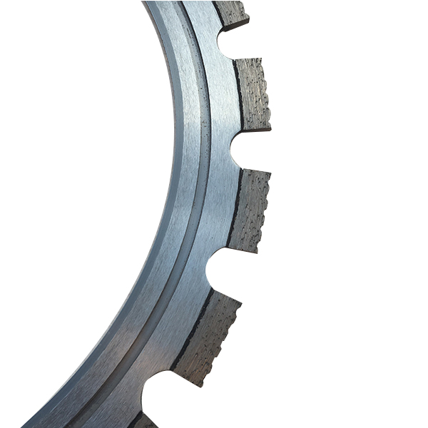 350mm Laser-Welded Diamond Annular Saw – Segmented Tooth
