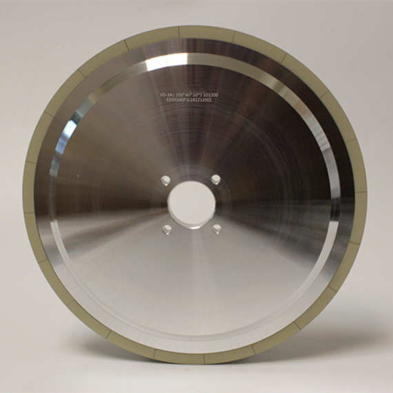 Vitrified diamond grinding wheel for grinding PCD reamers